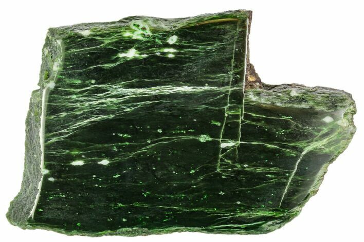 Polished Canadian Jade (Nephrite) Slab #112743
